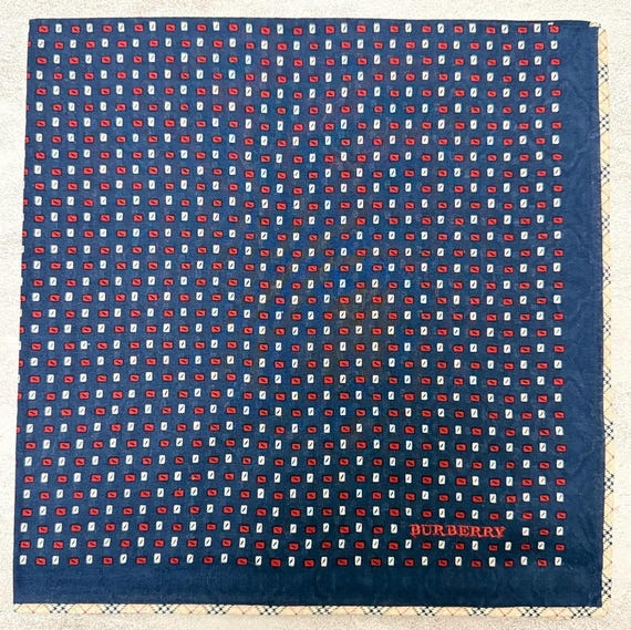Burberry Vintage Handkerchief 20 x 20 inches