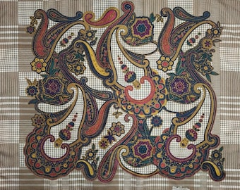 Jim Thompson vintage zijden sjaal 32 x 32 inch