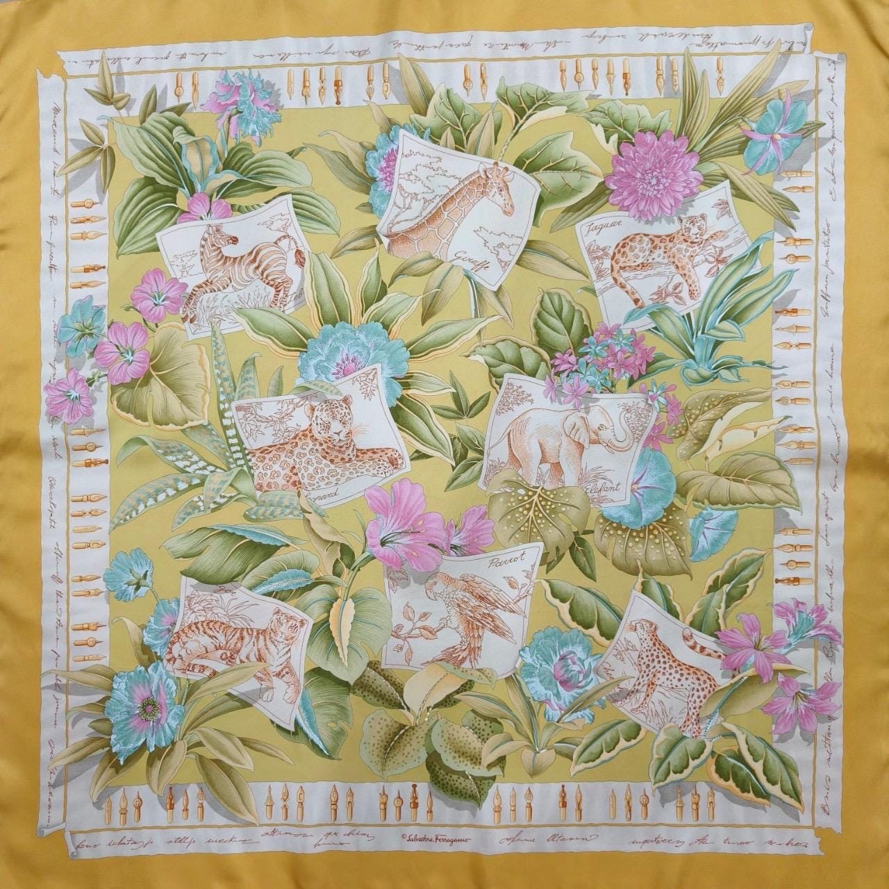 Salvatore ferragamo scarf - Etsy 日本