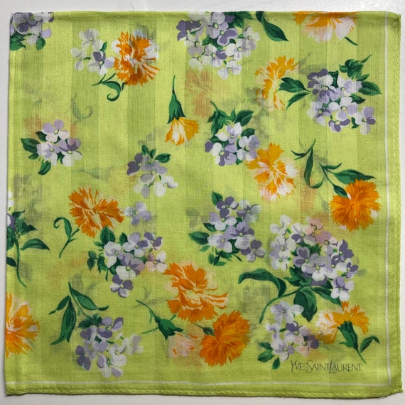 YvesSaintLaurent Vintage Collection handkerchief … - image 2