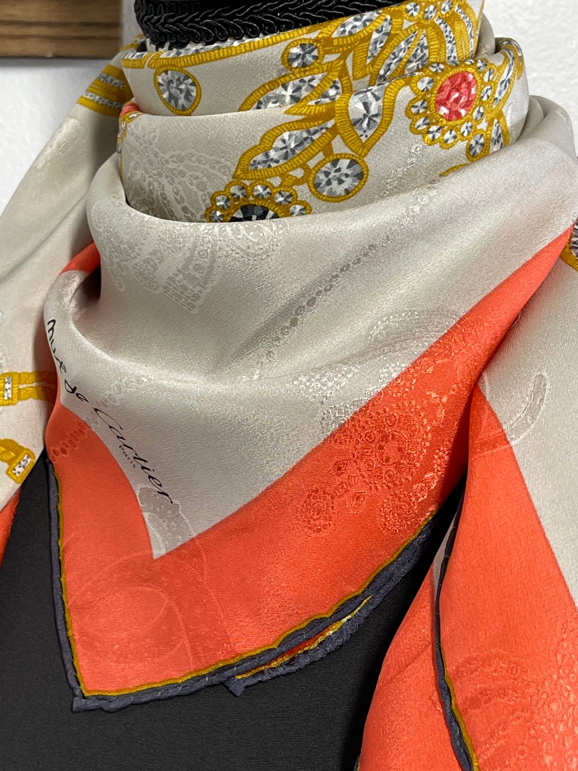 cartier scarf silk