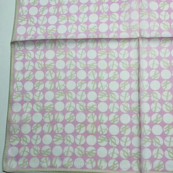 YvesSaintLaurent Vintage Handkerchief 19 x 19 inc… - image 4
