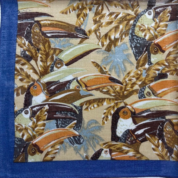 Papas Island Vintage Handkerchief Made in Japan 2… - image 2