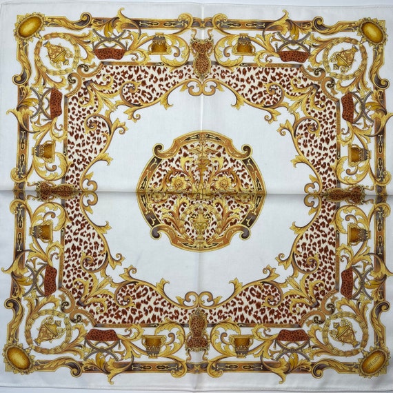 Andre Luciano Vintage Handkerchief 19 x 19 inches - image 1