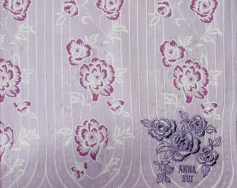 Anna Sui Vintage Handkerchief 19 x 19 inches