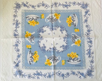 Minton Vintage Handkerchief 22 x 22 inches