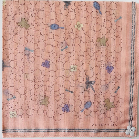 Cotton Handkerchief, ANTEPRIMA Handkerchief 19 x … - image 1