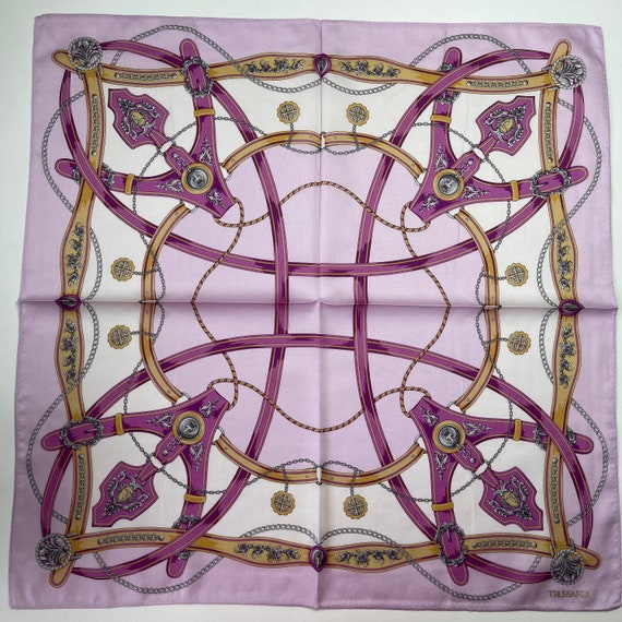 TRUSSARDI Vintage Handkerchief 20 x 20 inches