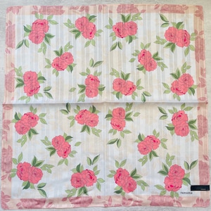 Gift for mom Renoma Paris Vintage Handkerchief 20 x 20 inches