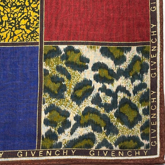 Givenchy vintage handkerchief 19 x 19 inches - image 6