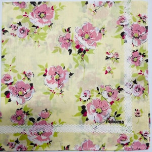Renoma Paris Vintage Handkerchief 20 x 20 inches