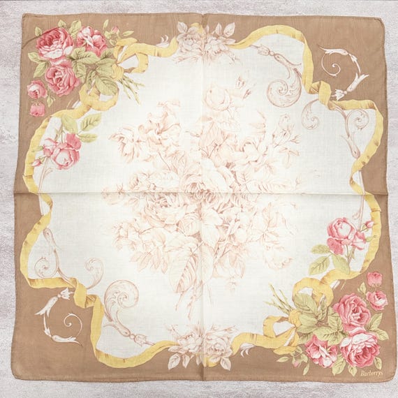 Burberry Vintage Handkerchief 20 x 20 inches