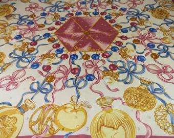 Nina Ricci Vintage Seidenschal, Made in Italy (34x34)