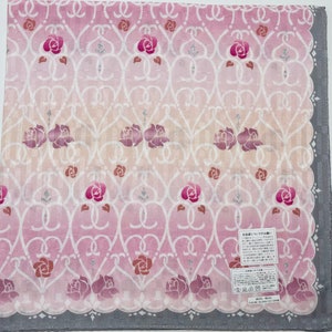 LANVIN Handkerchief 22 x 22 inches , Silk Cotton