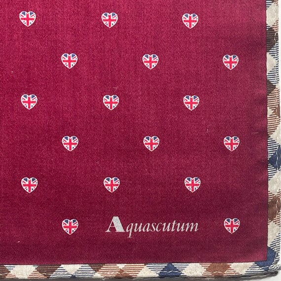 Buy Aquascutum London Vintage Handkerchief 20 X 20 Inches Online 