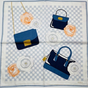 FURLA Vintage Handkerchief 20 x 20 inches