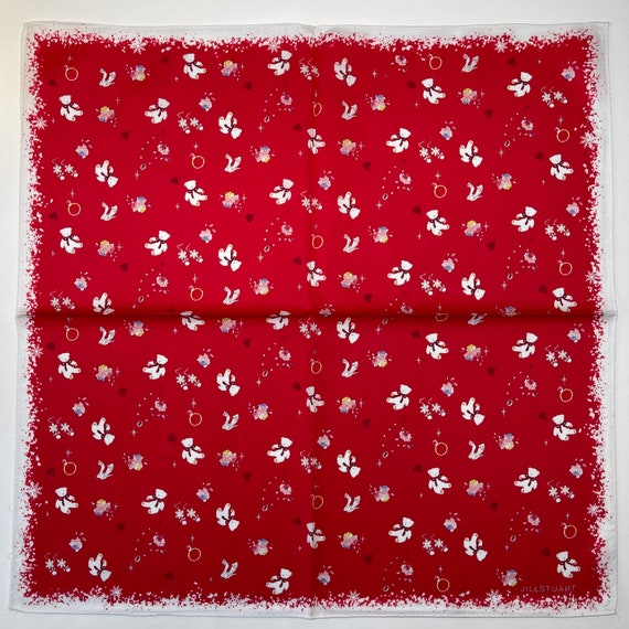 Jill Stuart vintage handkerchief 19 x 19 inches - image 1