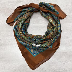 Yves Saint Laurent Silk Scarves Vintage - Etsy