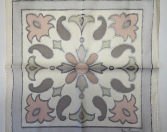 Jim Thompson Vintage Handkerchief 15 x 15 inches , Cotton