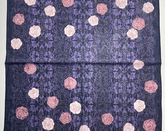 LANVIN Handkerchief 22 x 22 inches , Cotton