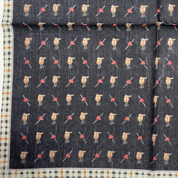 DAKS London Vintage Handkerchief 20 x 20 inches - image 3