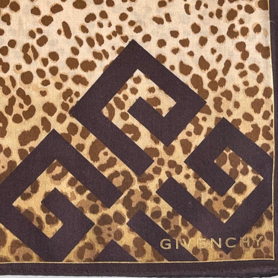 Givenchy vintage handkerchief 19 x 19 inches - image 3