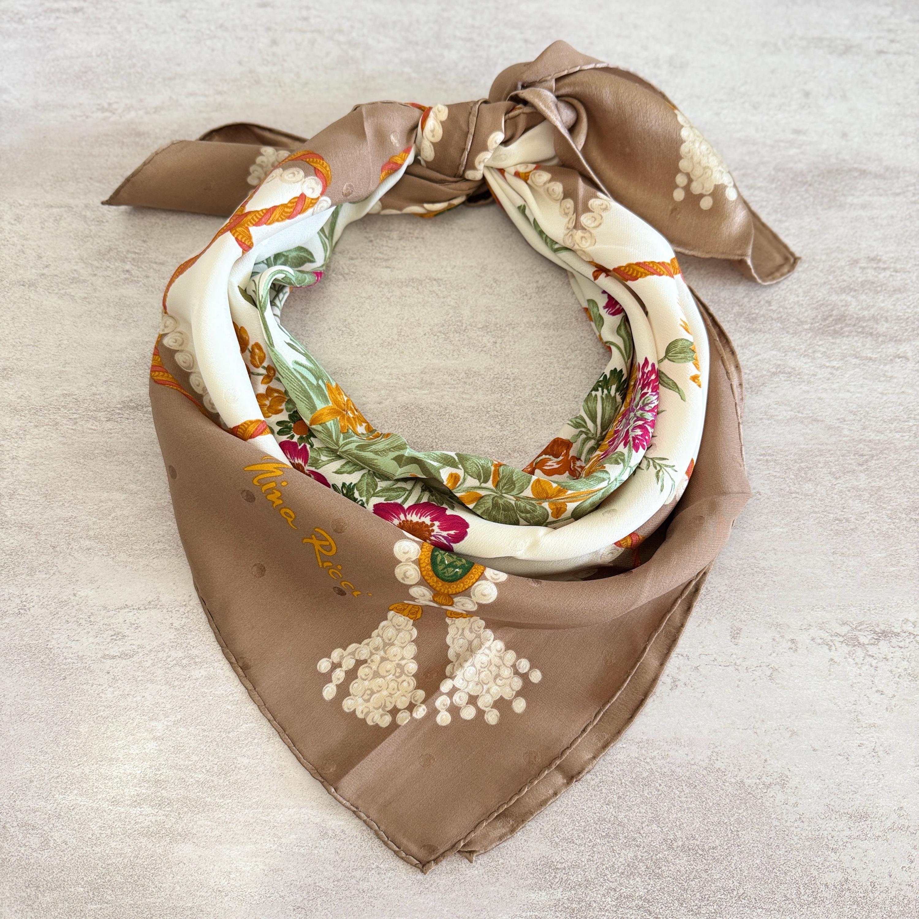 Nina Ricci Scarf - Etsy
