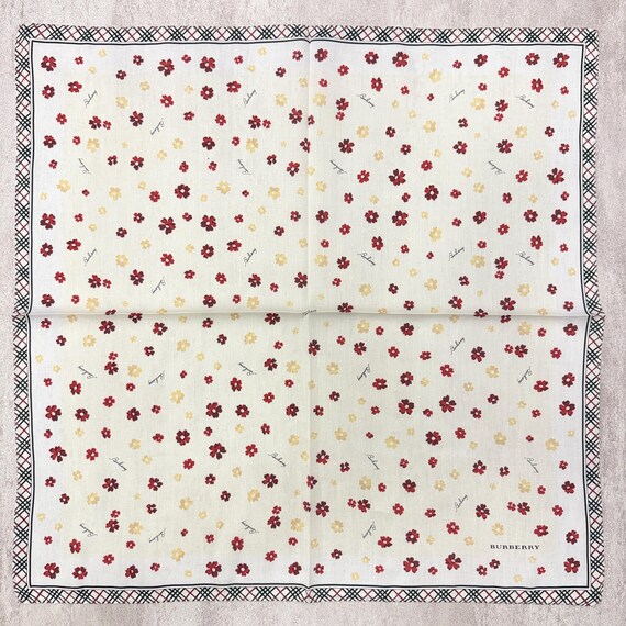 Burberry Vintage Collection Handkerchief 19 x 19 inches