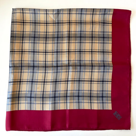 DAKS London Vintage Silk Scarf 34 x 34 inches - image 5