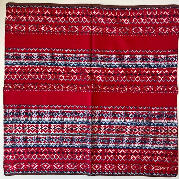 ESPRIT Vintage Handkerchief 19 x 19 inches - image 2