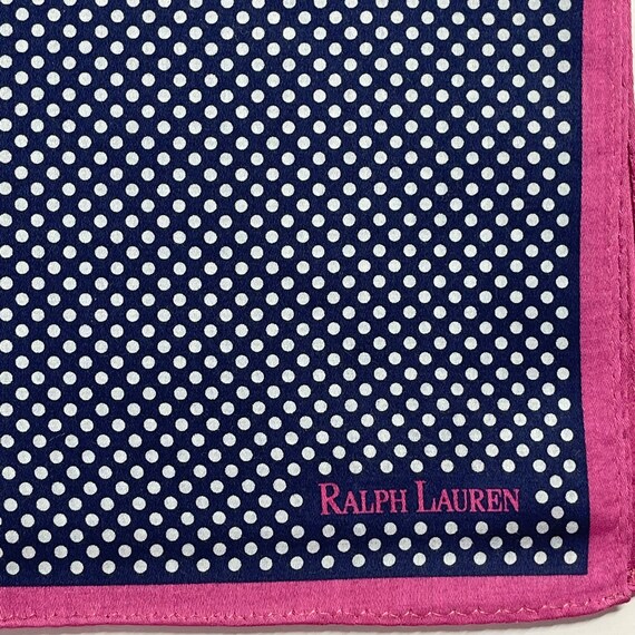 Ralph Lauren Vintage Collection Handkerchief 19 x… - image 1