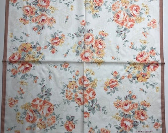 Laura Ashley Vintage zakdoek 22 x 22 inch