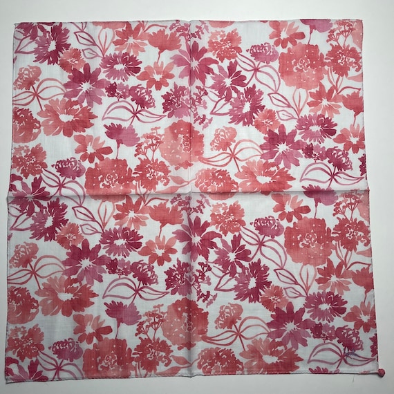 Sybilla vintage handkerchief 22 x 22 inches