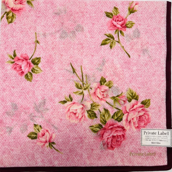Private Label Vintage Handkerchief 22 x 22 inches - image 1
