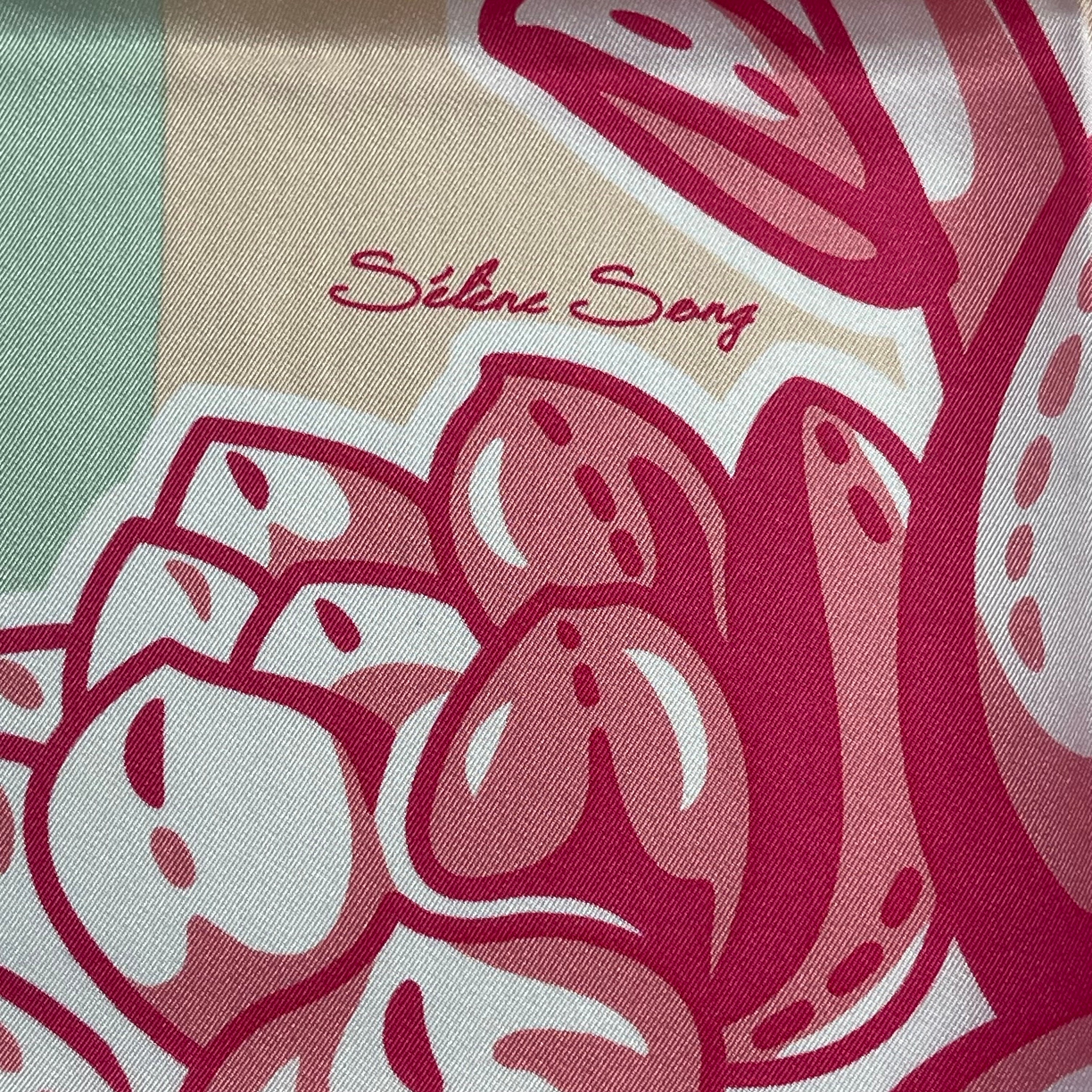 h*a様 万事利 WENSLI PHOENIX シルク 100% ストール Vintage Floral Silk Scarf - WENSLI PHOENIX 25x25 In - Etsy