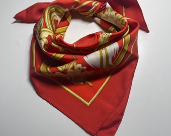 Hermès Paris Vintage Silk Scarf