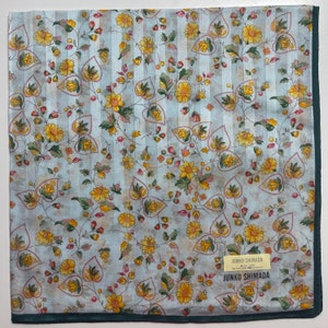 Junko Shimada Vintage handkerchief 20 x 20 inches