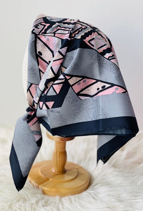 Jim Thompson Vintage Silk Scarf 32 X 32 Inches - Etsy