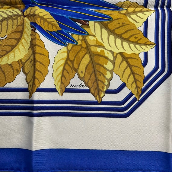 Hermès Paris Vintage Silk scarf Les Perroquets de… - image 3