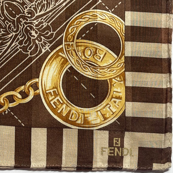 FENDI Vintage Collection Handkerchief 22 x 22 inc… - image 2