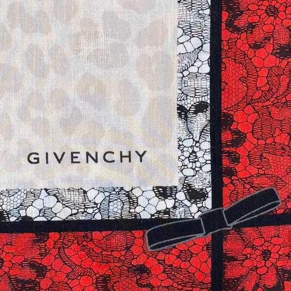 Handkerchief, Vintage Handkerchief, Givenchy Vint… - image 2