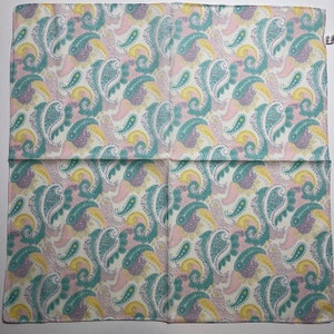Liberty Art Fabrics Vintage Handkerchief 22 x 22 inches