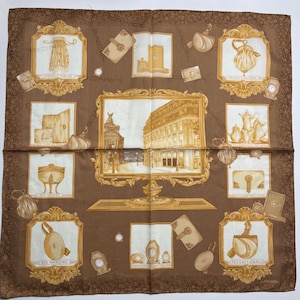 Lancel vintage handkerchief 20 x 20 inches