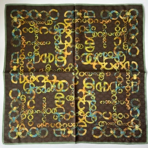 Celine Paris Vintage Collection handkerchief 22 x 22 inches