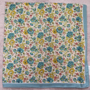 Liberty Vintage handkerchief 22 x 22 inches, Cotton