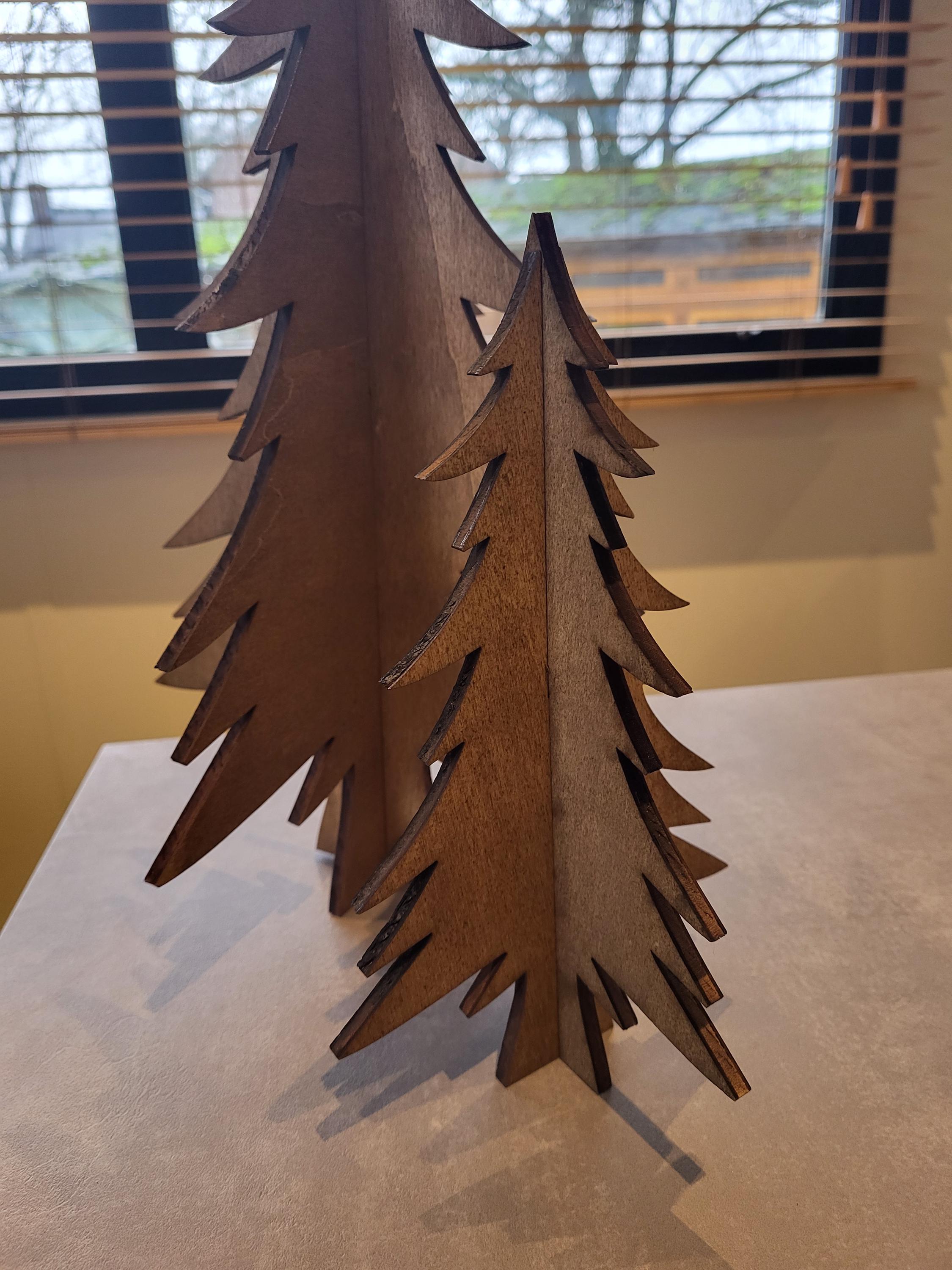 Christmas Tree Vector File, for Laser Cut, Cnc, Digital Files, Dxf, Ai ...