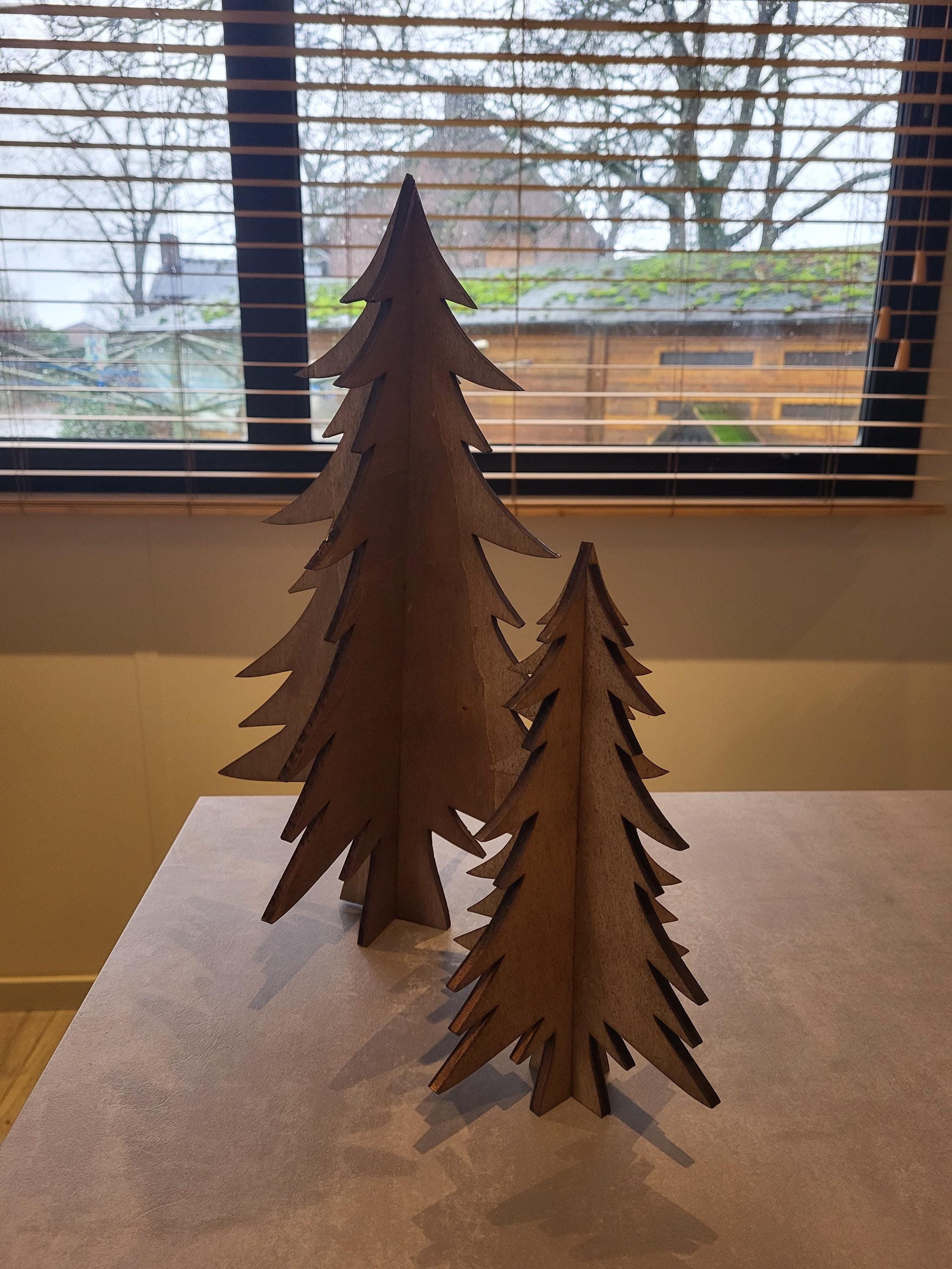 Christmas Tree Vector File, for Laser Cut, Cnc, Digital Files, Dxf, Ai ...