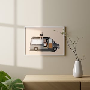 Personalized illustration car portrait car vehicle drawing car