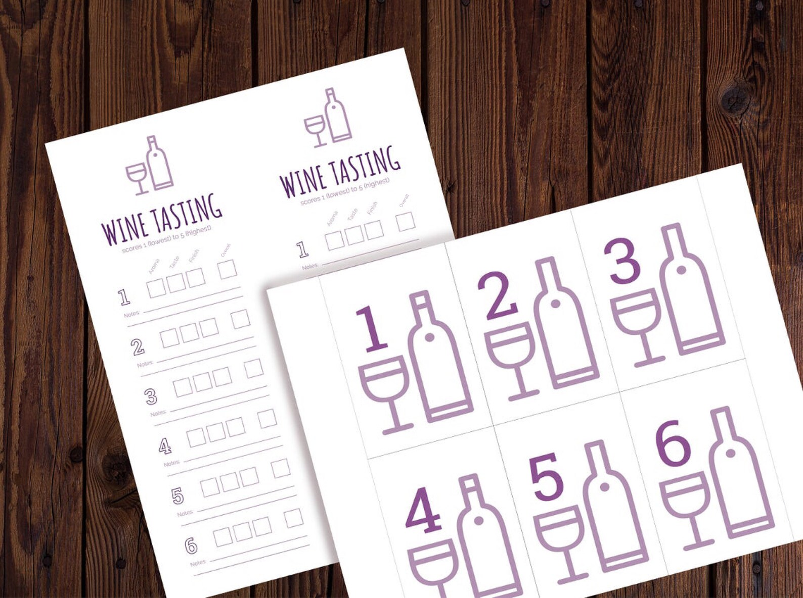 Printable Wine Tasting Party Kit | Blind Wine Tasting, Wine Tasting ...