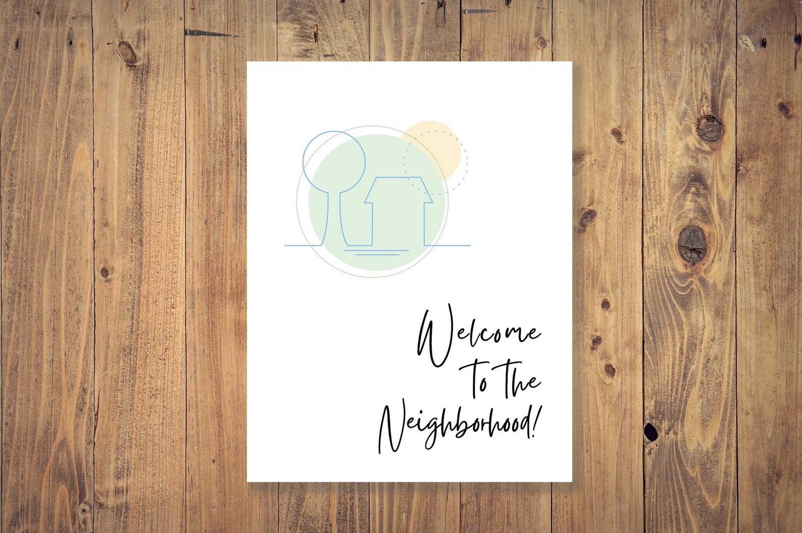 Printable to the Neighborhood Card for New Neighbors Etsy
